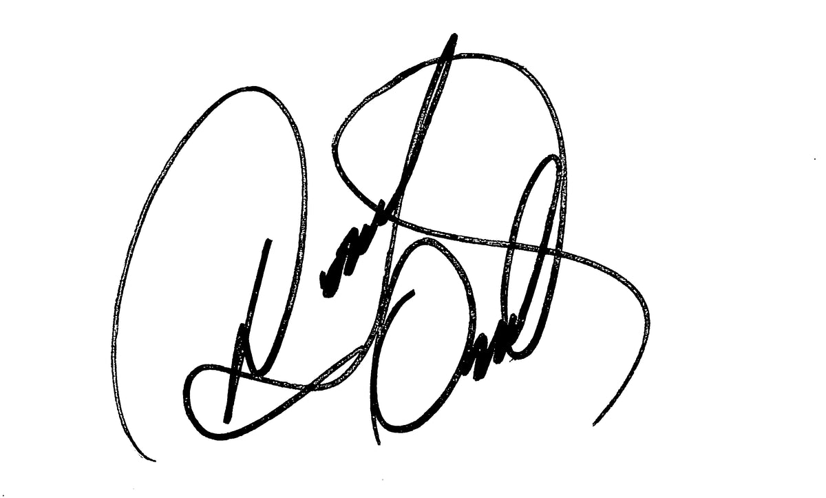 Donny Osmond Donny and Marie Authentic Signed 3x5 Index Card BAS #BL96228