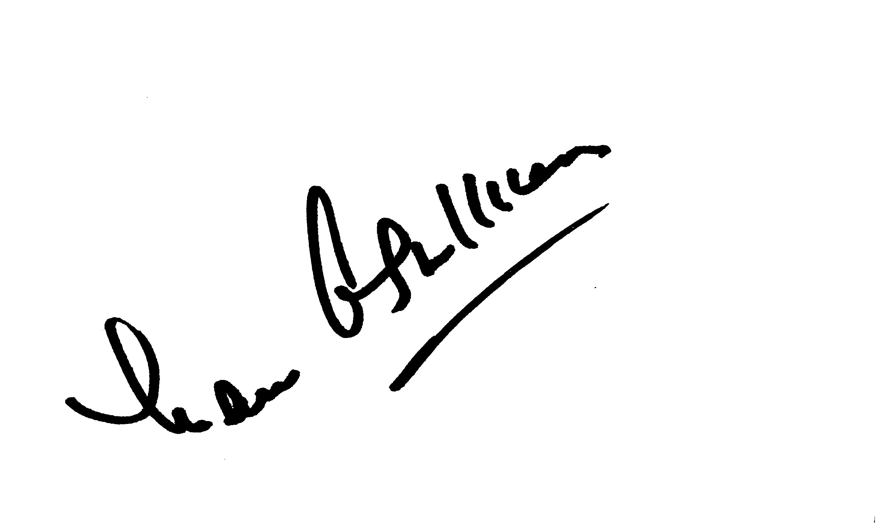 Maureen O'Sullivan The Thin Man Authentic Signed 3x5 Index Card BAS #BL96236