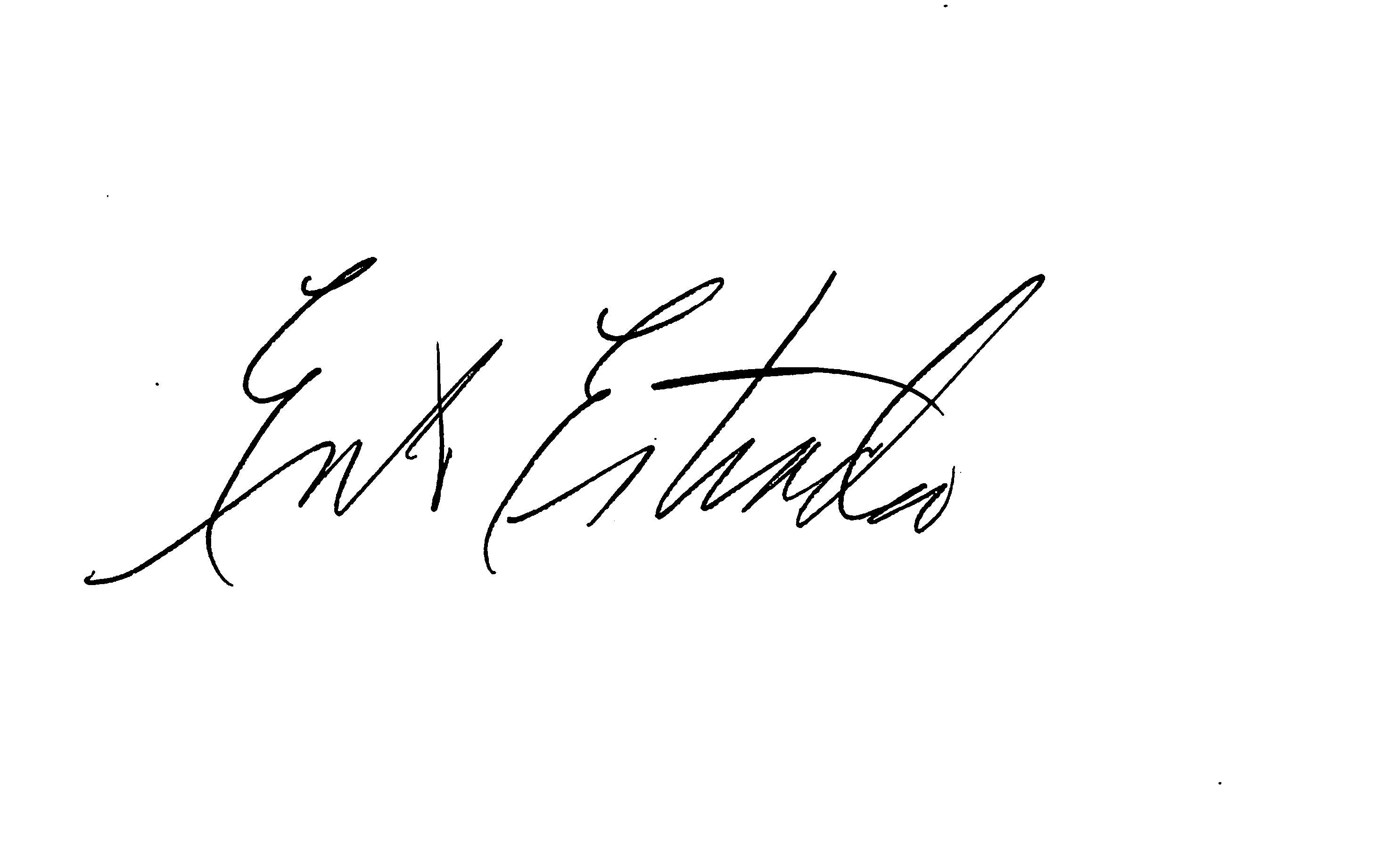 Erik Estrada CHiPS Authentic Signed 3x5 Index Card Autographed BAS #BL96264