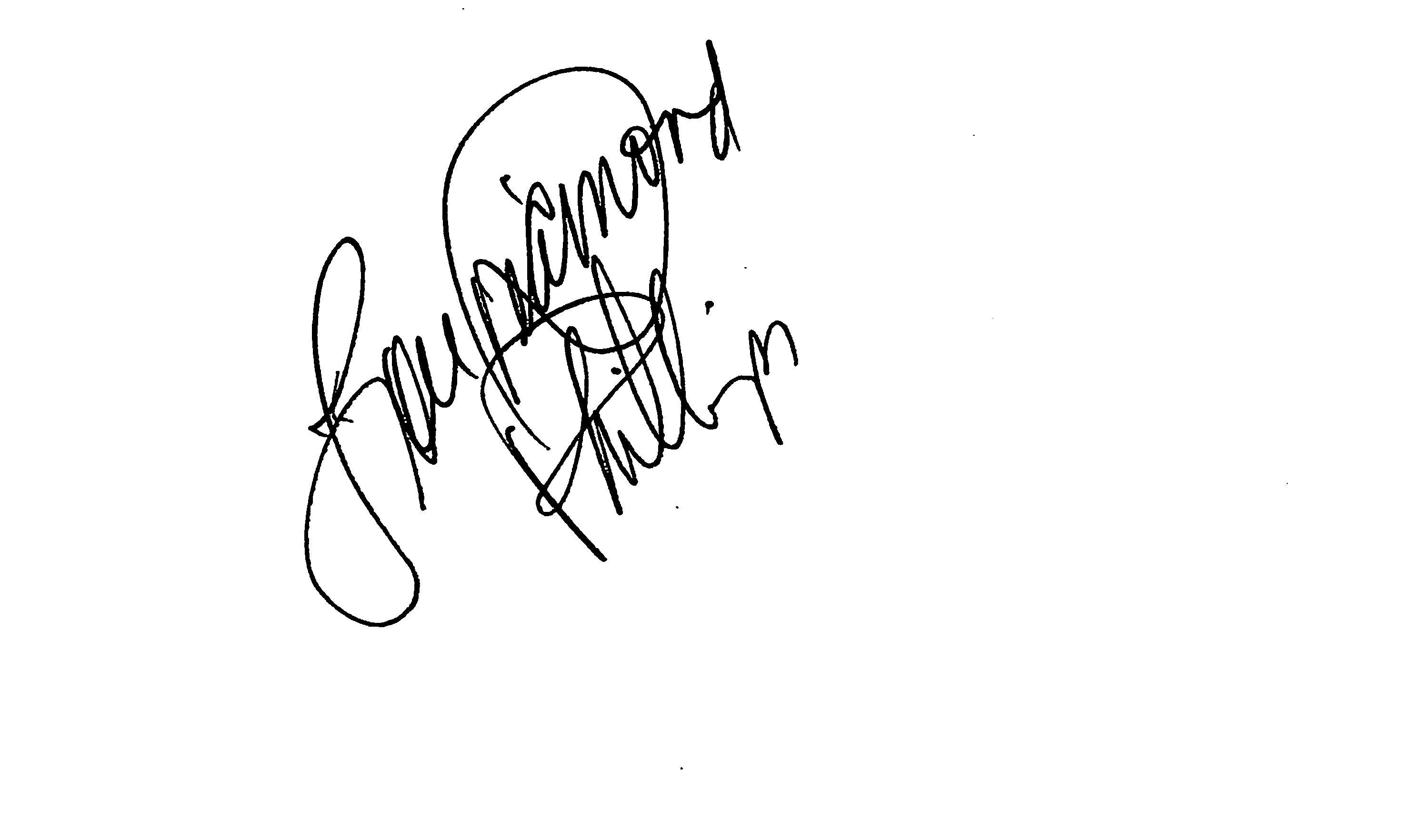 Lou Diamond Phillips La Bamba Authentic Signed 3x5 Index Card BAS #BL96315