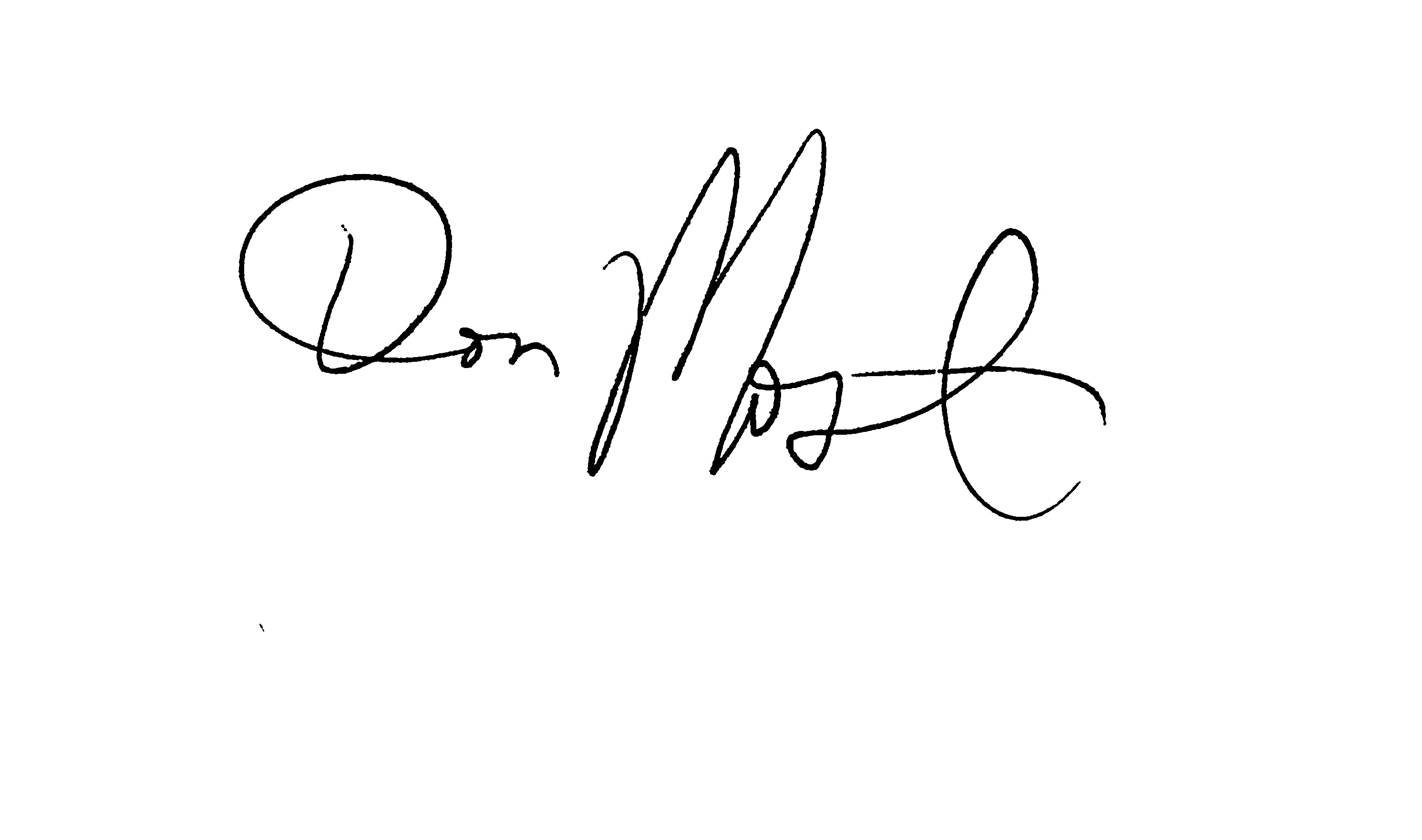 Don Most Happy Days Authentic Signed 3x5 Index Card Autographed BAS #BL96336