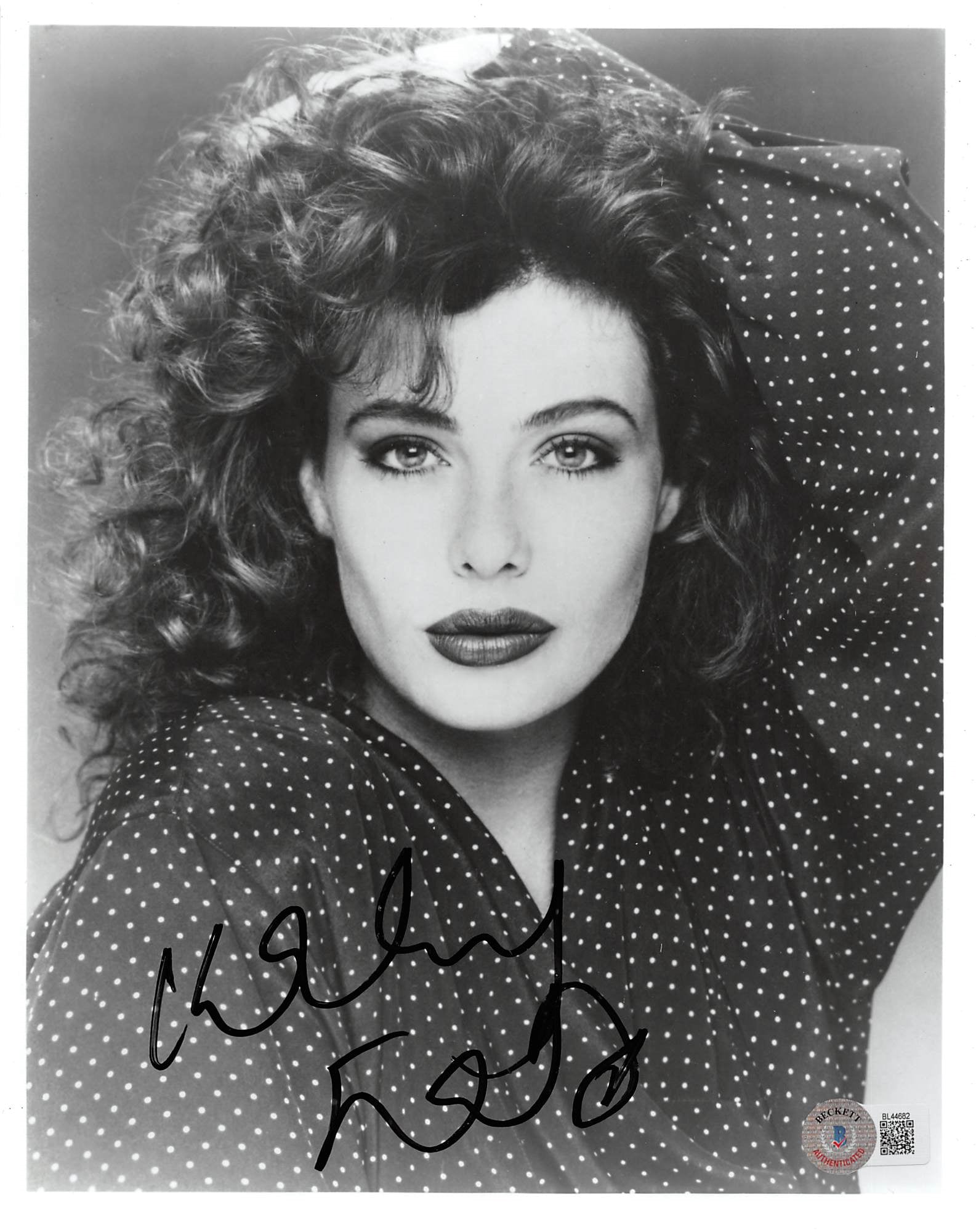 Kelly LeBrock Weird Science Authentic Signed 8x10 Photo Autographed BAS #BL44682