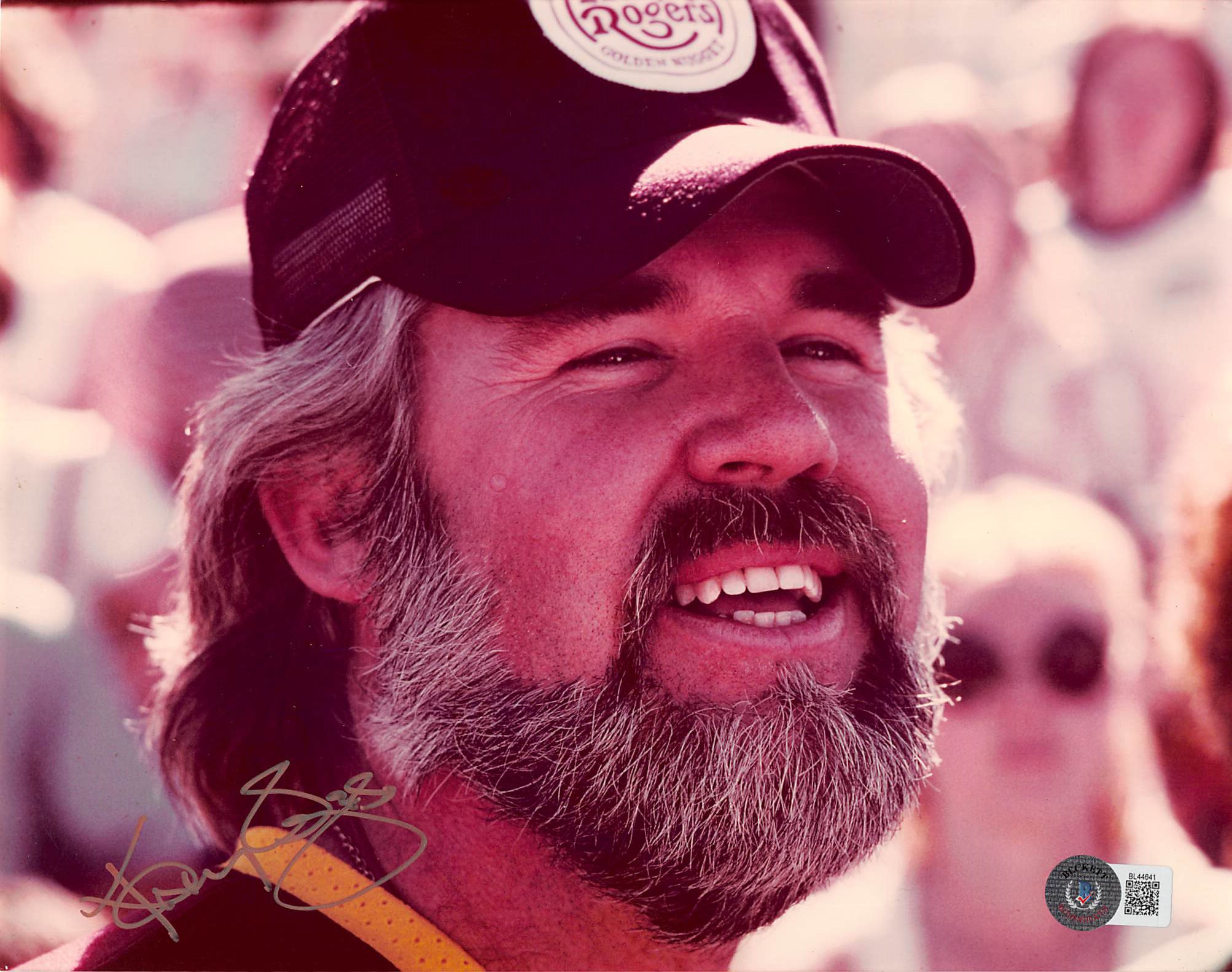Kenny Rogers Country Music Authentic Signed 8x10 Photo Autographed BAS #BL44641