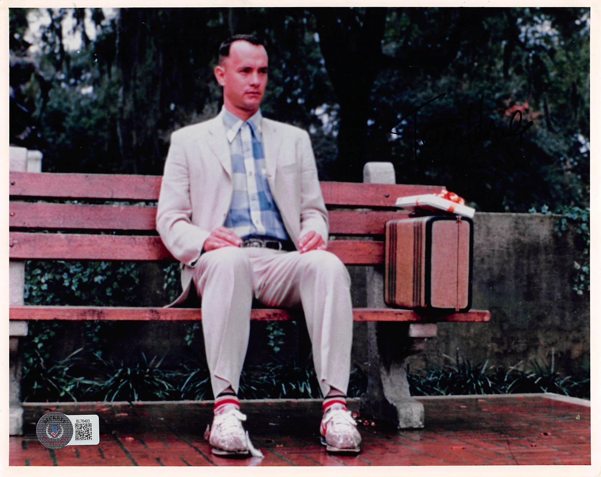 Tom Hanks Forrest Gump Authentic Signed 8x10 Photo Autographed BAS #BL76493