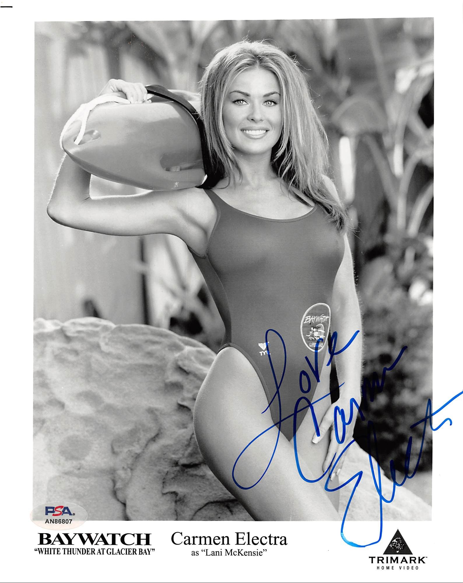 Carmen Electra hotsell signed photo