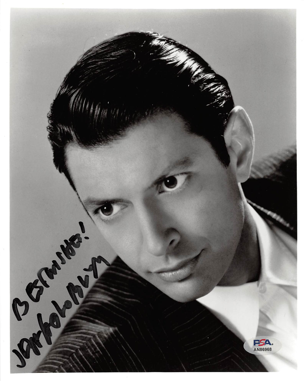Jeff Goldblum Jurassic Park "Best Wishes!" Signed 8x10 Photo PSA/DNA #AN86968