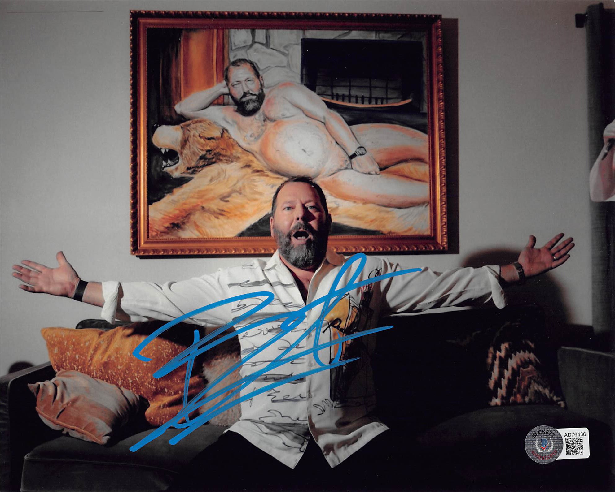 Bert Kreischer Comedian Authentic Signed 8x10 Photo Autographed BAS #AD76436
