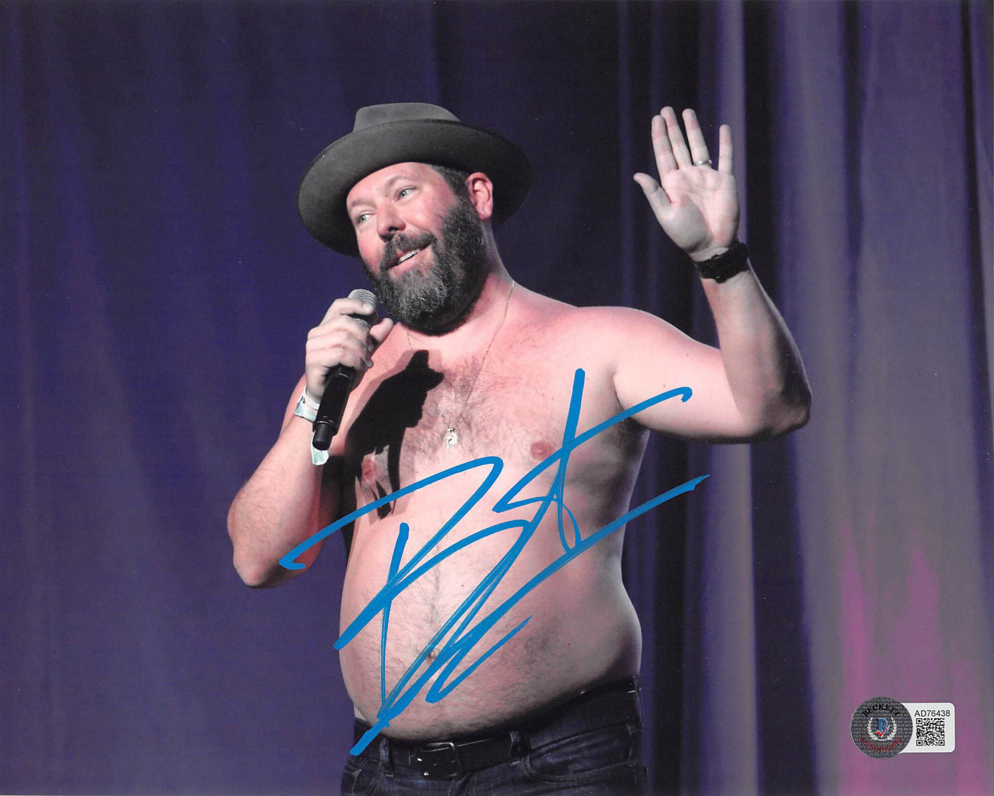 Bert Kreischer Comedian Authentic Signed 8x10 Photo Autographed BAS #AD76438