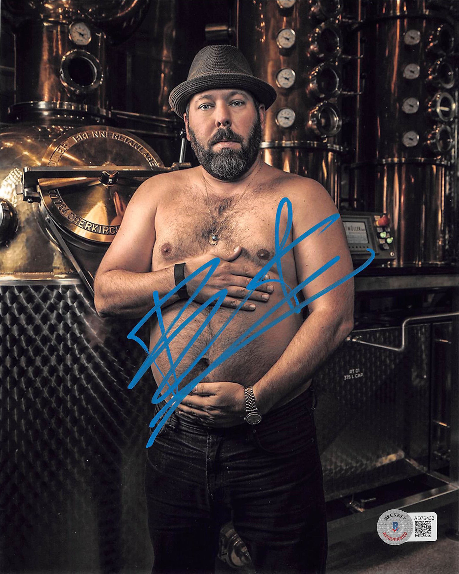 Bert Kreischer Comedian Authentic Signed 8x10 Photo Autographed BAS #AD76433