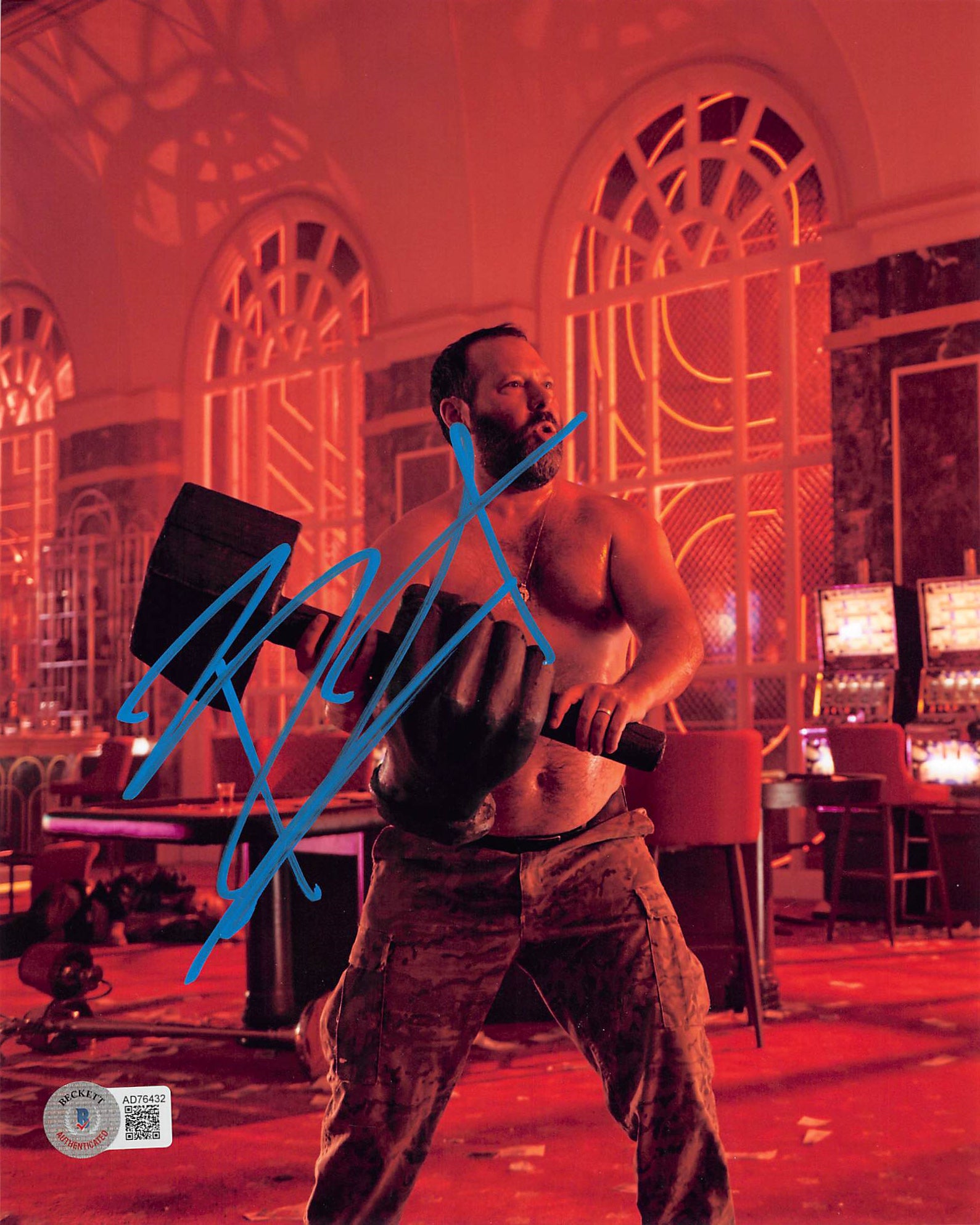 Bert Kreischer Comedian Authentic Signed 8x10 Photo Autographed BAS #AD76432