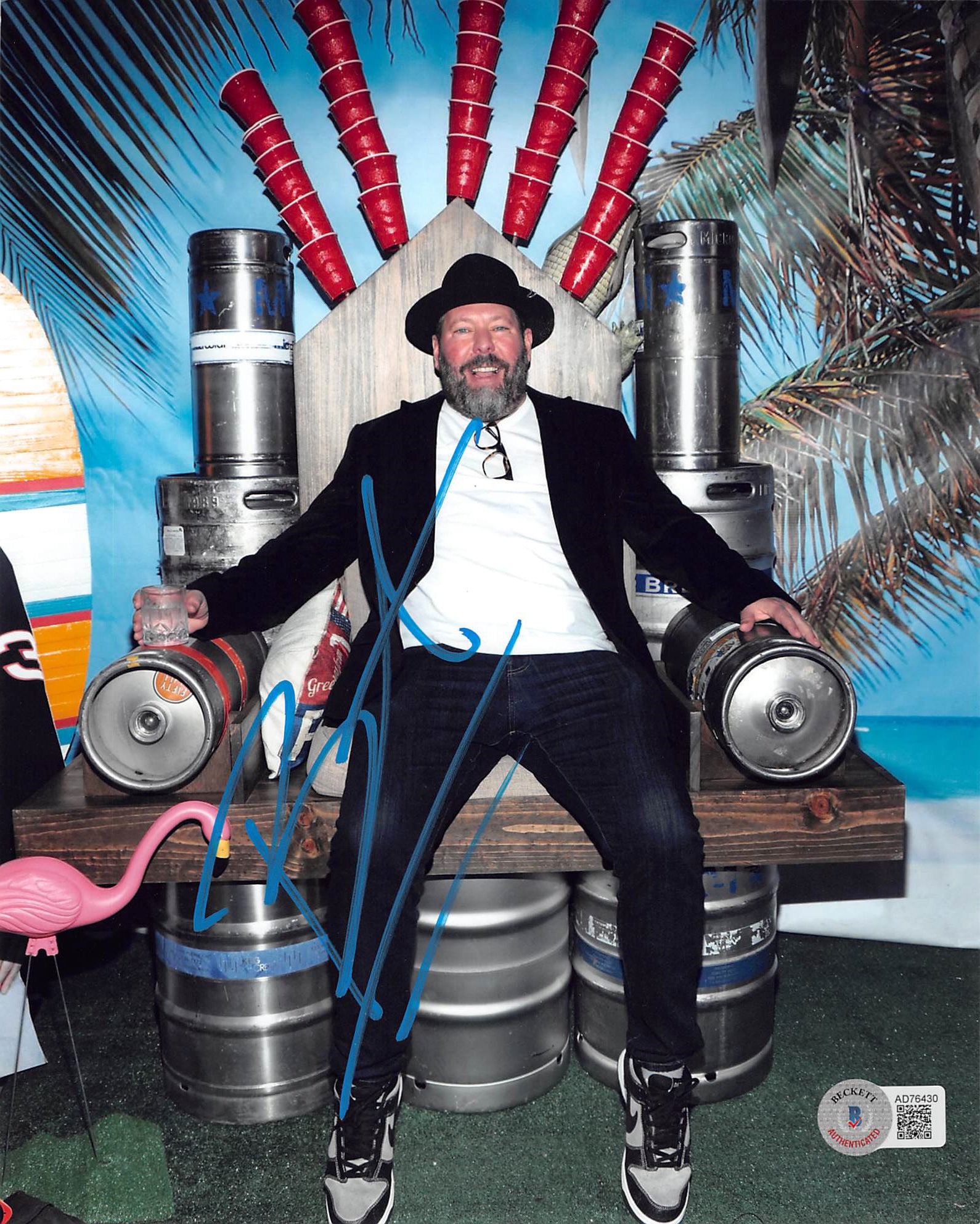 Bert Kreischer Comedian Authentic Signed 8x10 Photo Autographed BAS #AD76430