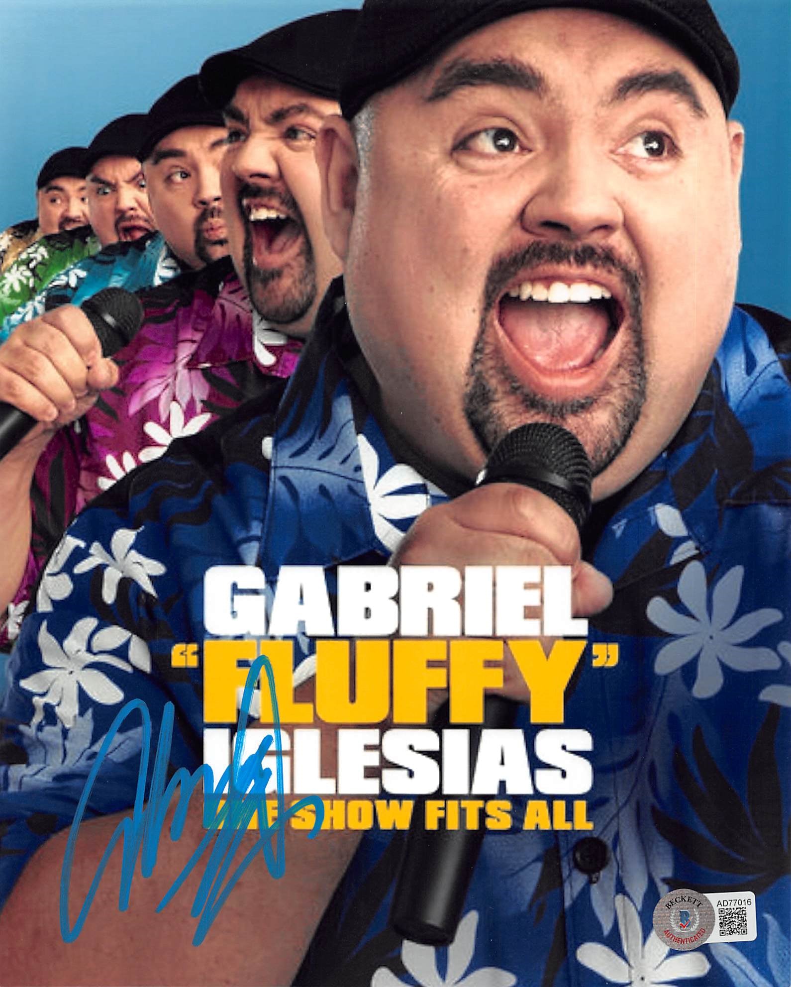 Gabriel Iglesias Comedian Authentic Signed 8x10 Photo Autographed BAS #AD77016