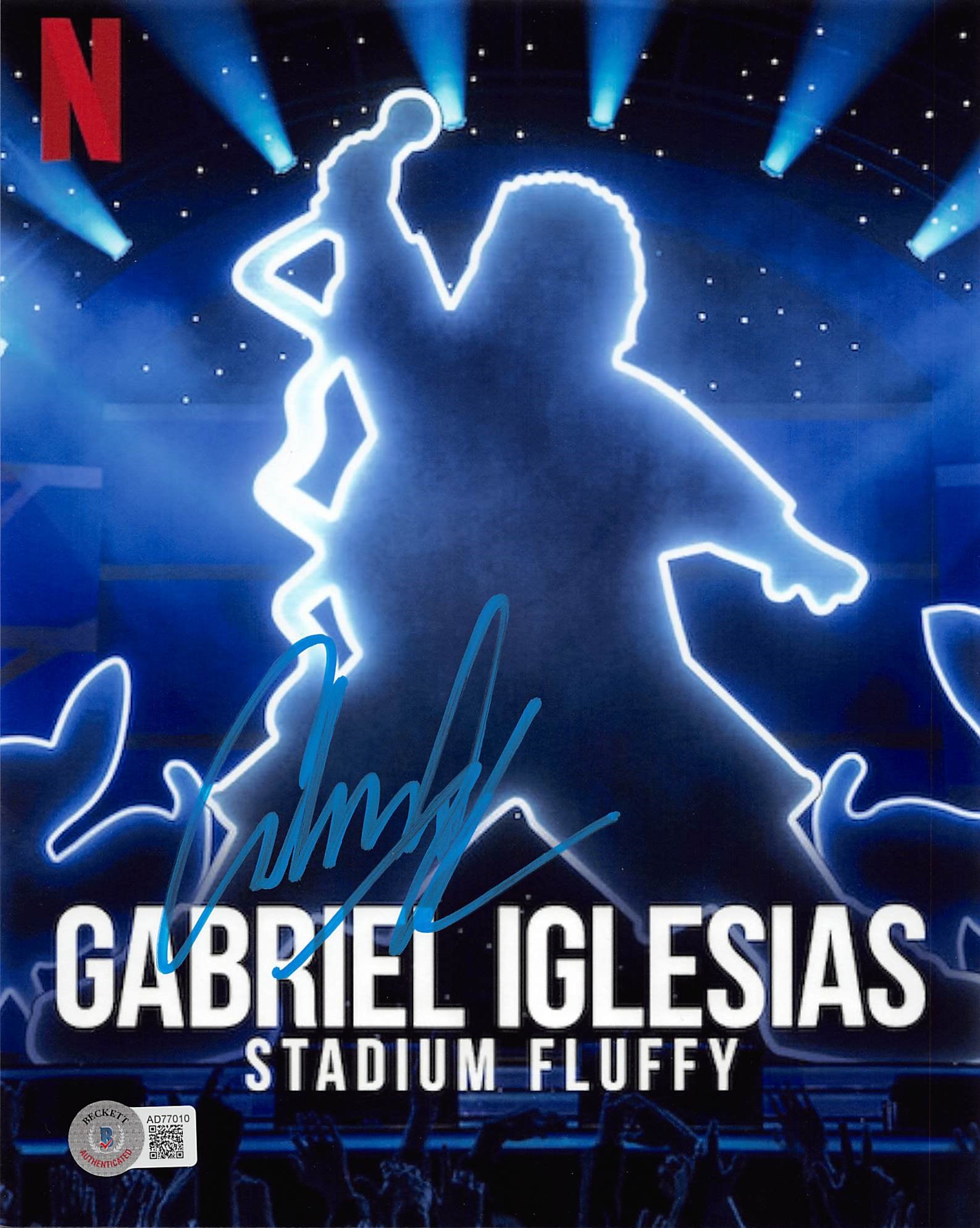 Gabriel Iglesias Comedian Authentic Signed 8x10 Photo Autographed BAS #AD77010