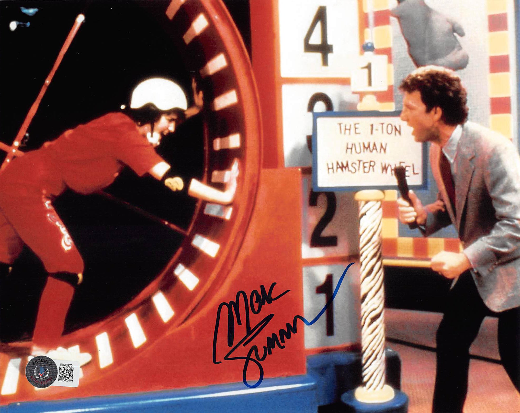 Marc Summers Double Dare Authentic Signed 8x10 Photo Autographed BAS #BK43970
