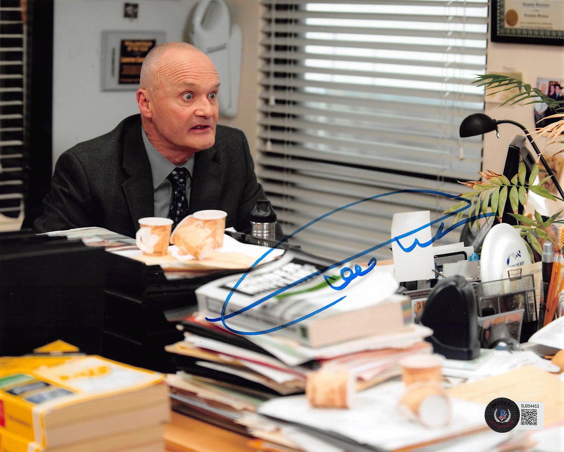 Creed Bratton The Office Authentic Signed 8x10 Photo Autographed BAS #BJ054453