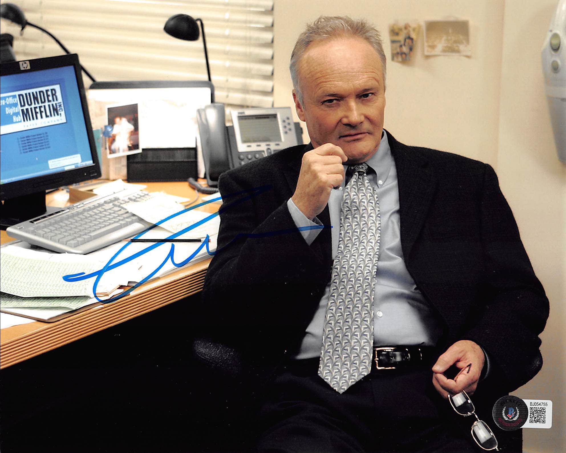 Creed Bratton The Office Authentic Signed 8x10 Photo Autographed BAS #BJ054755