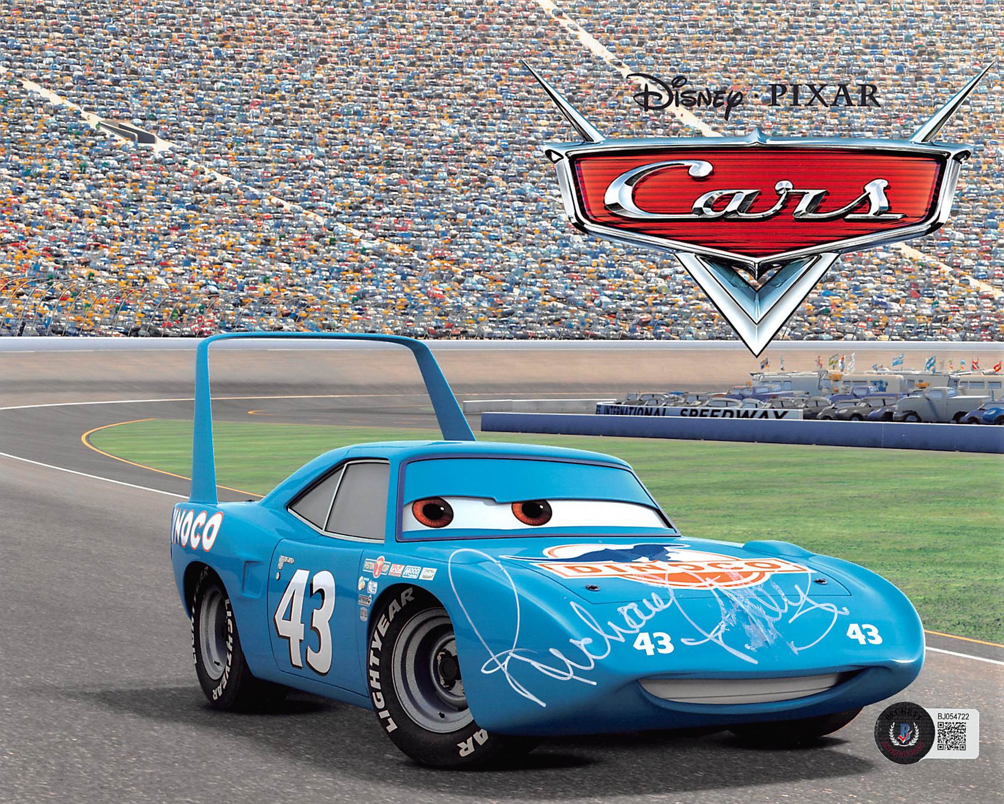 NASCAR Richard Petty Authentic Signed 8x10 Photo Autographed BAS #BJ054722