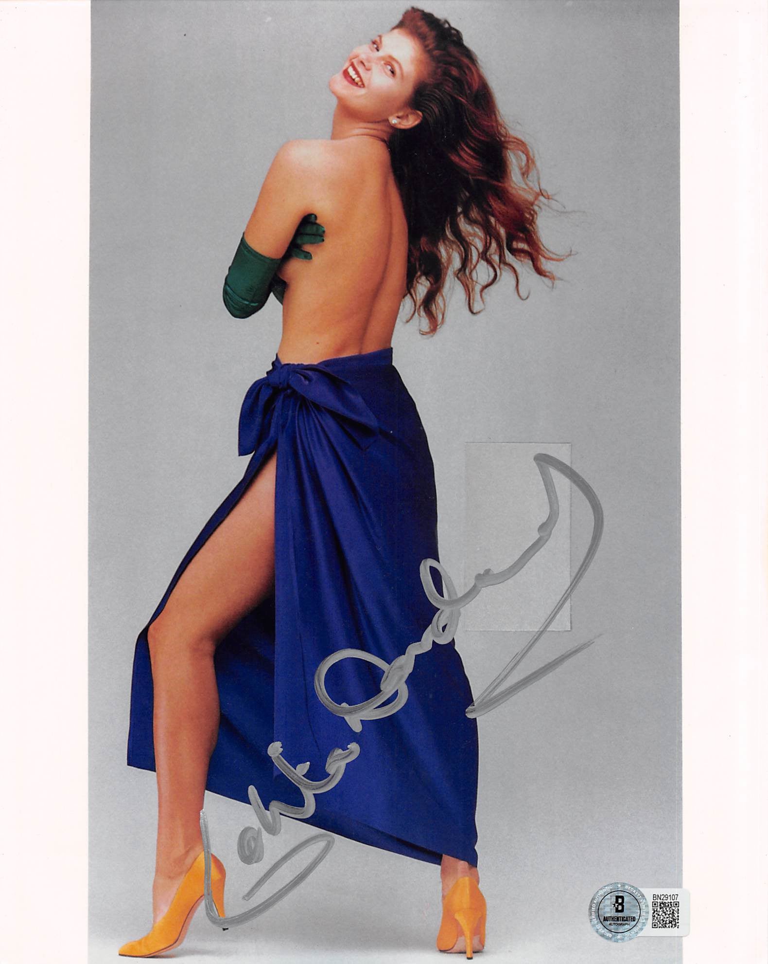 Lolita Davidovich Adventure's in Babysitting Signed 8x10 Photo BAS #BN29107