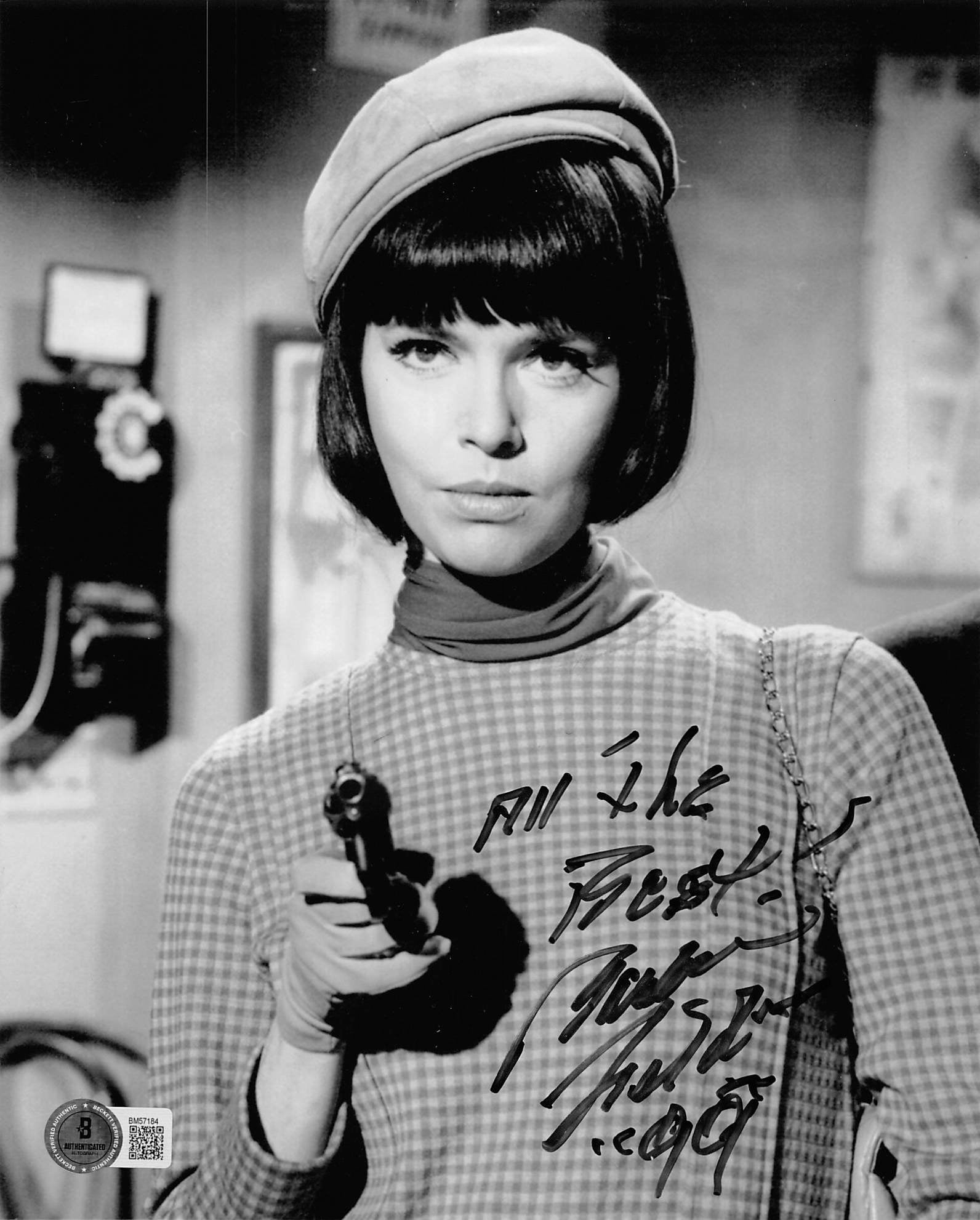 Barbara Feldon Get Smart "All The Best, 99" Signed 8x10 Vertical Photo BAS 2