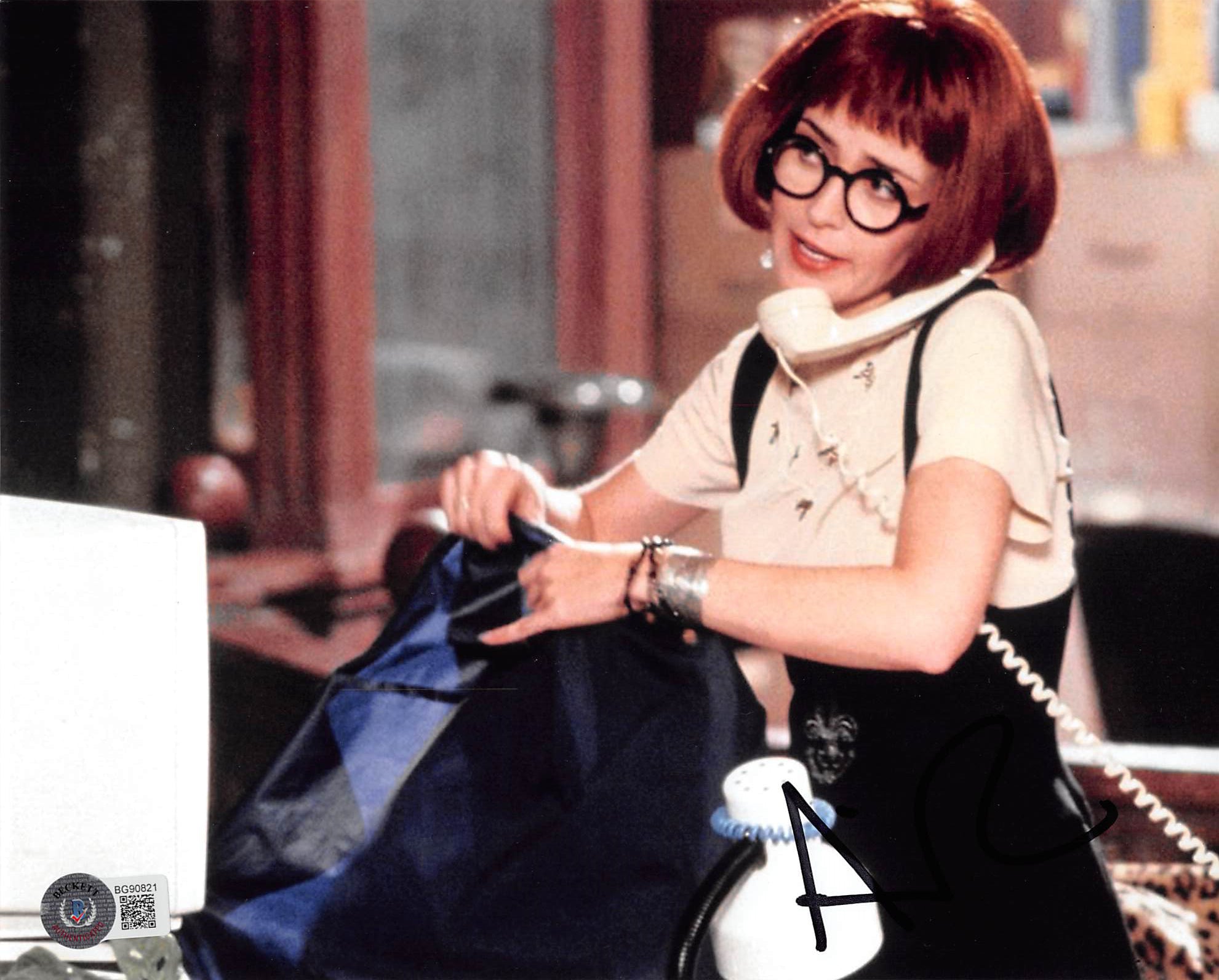 Annie Potts Ghostbusters Authentic Signed 8x10 Horizontal Photo BAS 1