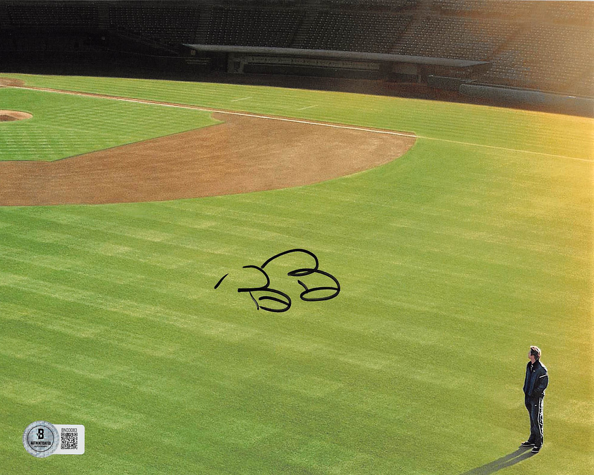 Billy Beane Moneyball Authentic Signed 8x10 Horizontal Photo Autographed BAS 1