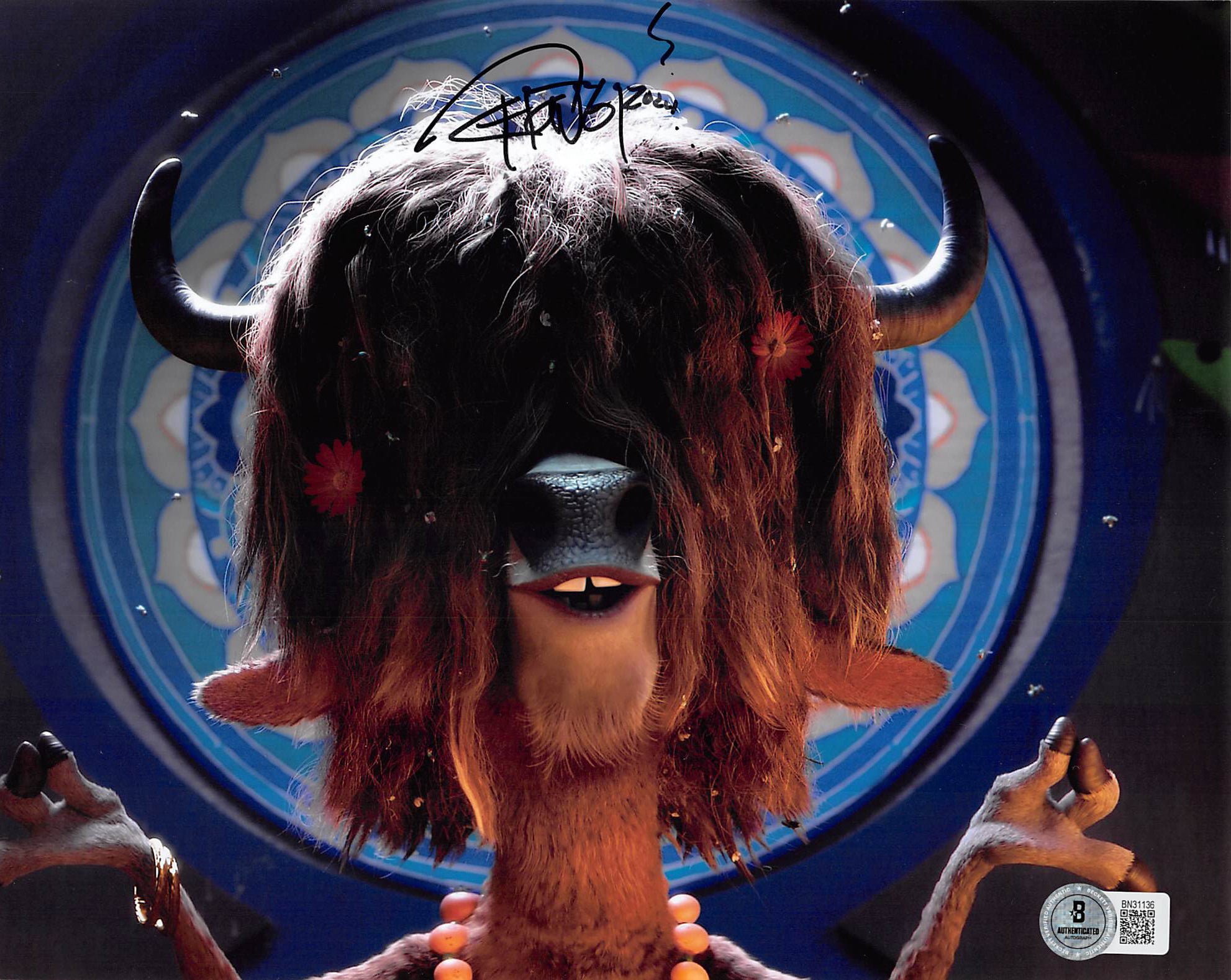 Tommy Chong Zootopia Authentic Signed 8x10 Horizontal Photo w/ Black Sig BAS 8