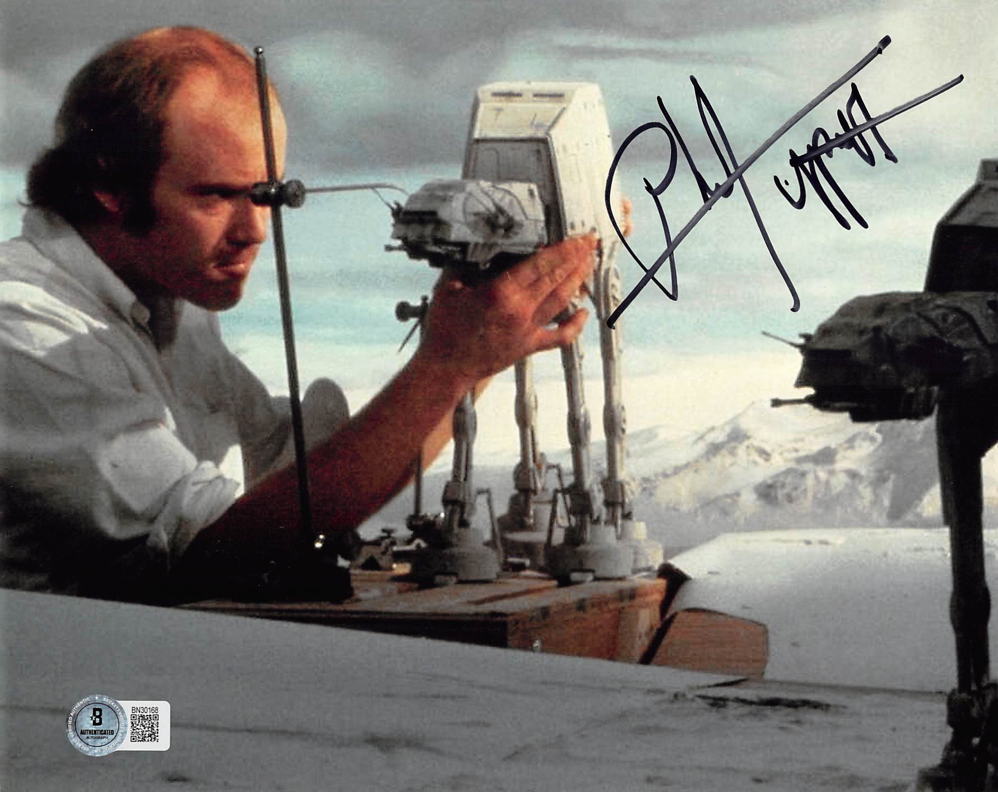 Phil Tippett Star Wars Authentic Signed 8x10 Horizontal Photo Autographed BAS 1