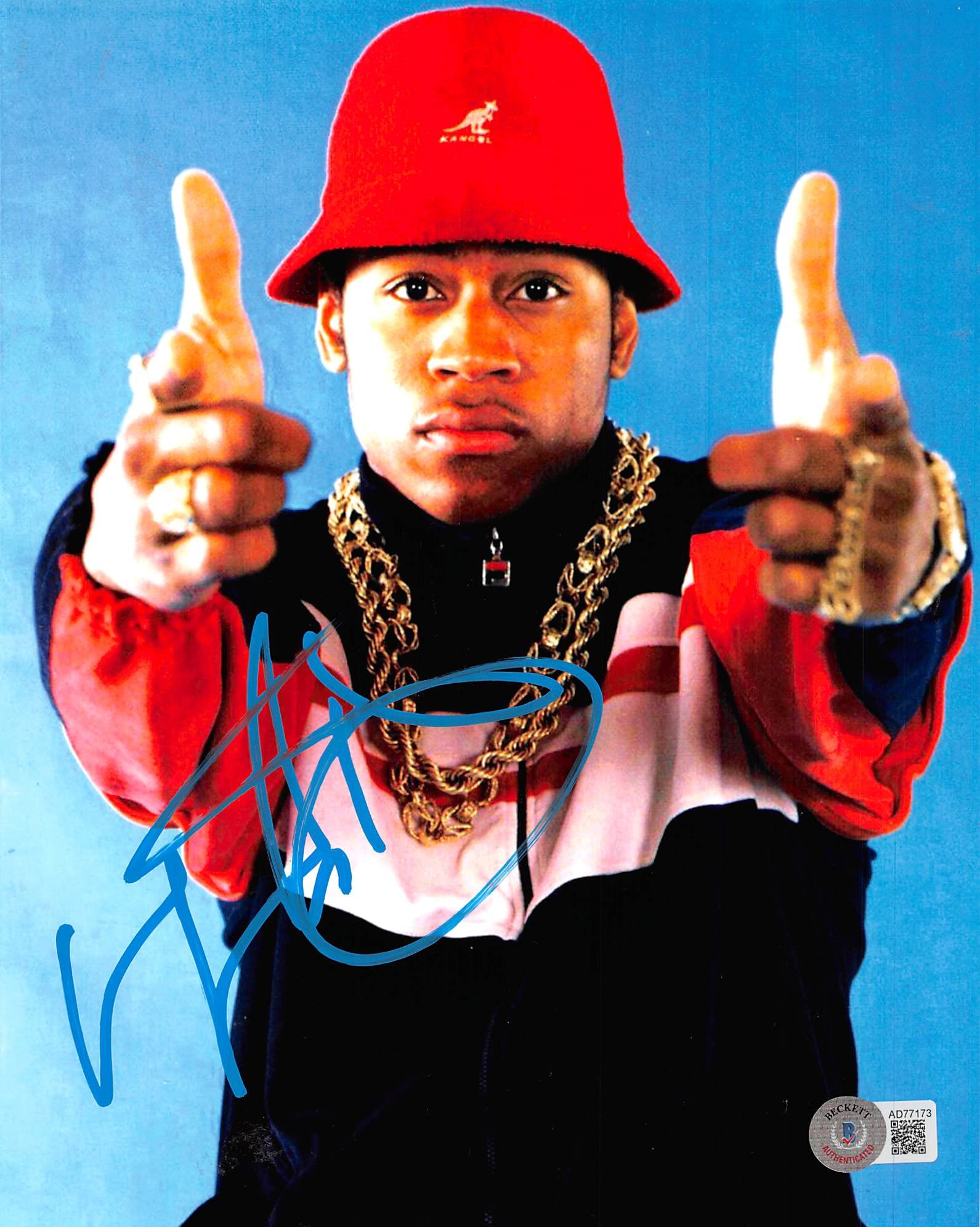 L.L. Cool J Rapper Authentic Signed 8x10 Photo Autographed BAS #AD77173