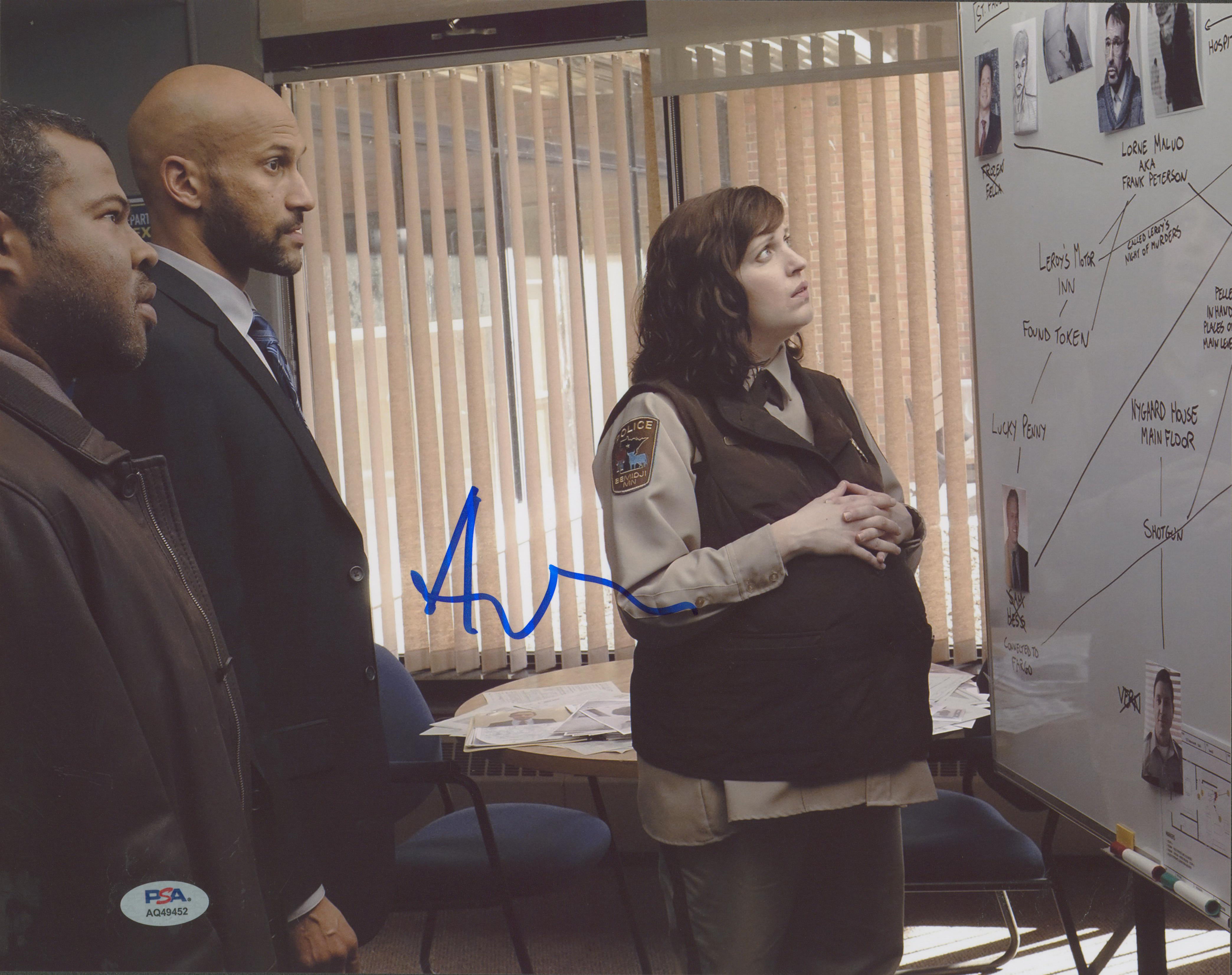 Allison Tolman Fargo Authentic Signed 11x14 Horizontal Photo PSA/DNA #AQ49452