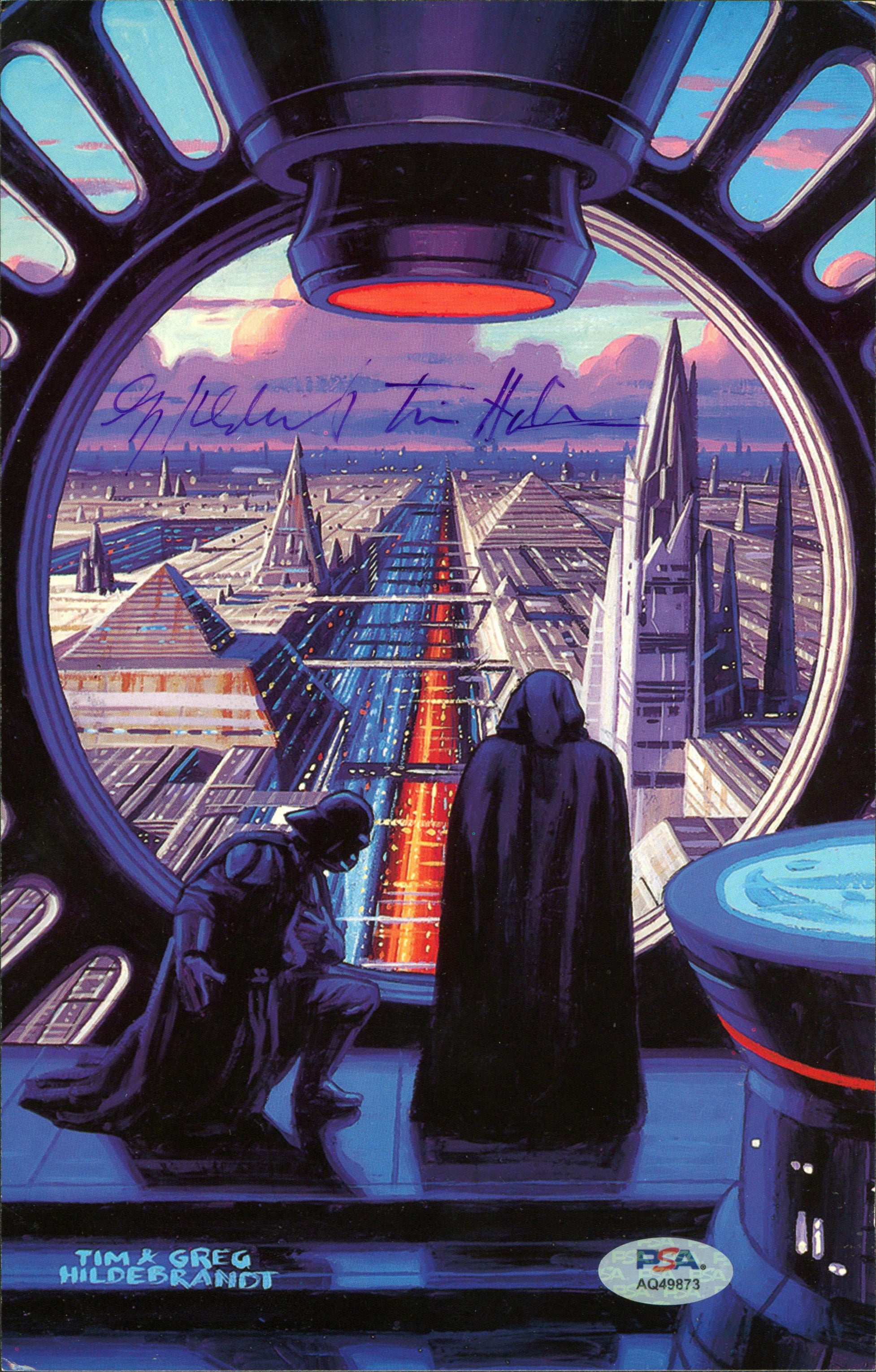 Tim & Greg Hildebrandt 1996 Topps MasterVisions Card PSA/DNA #AQ49873