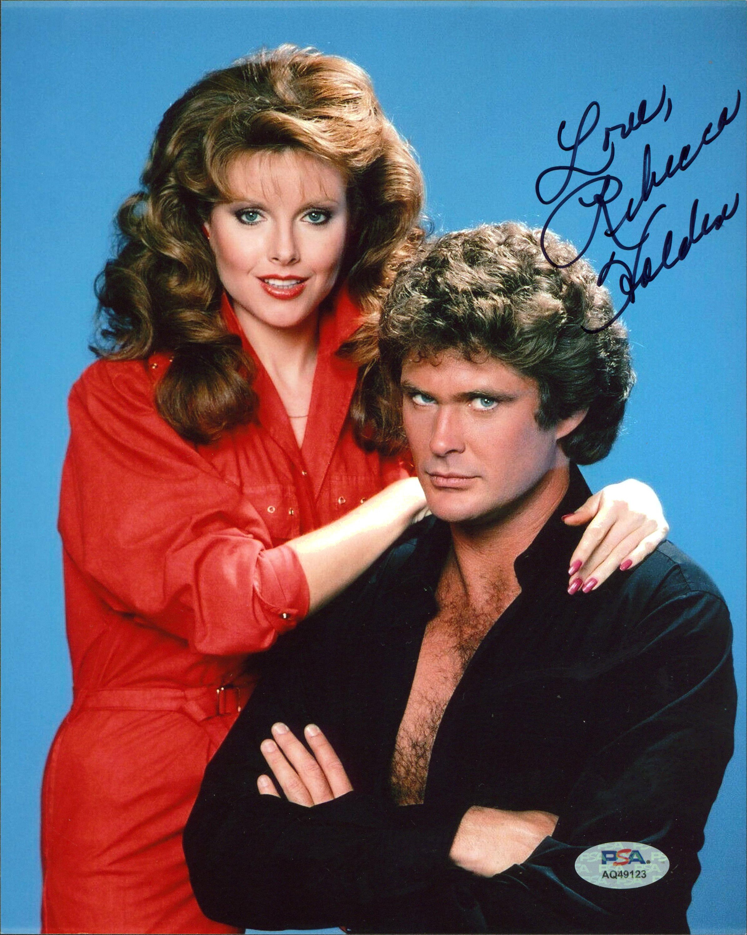 Rebecca Holden Knight Rider "Love" Authentic Signed 8x10 Photo PSA/DNA #AQ49123