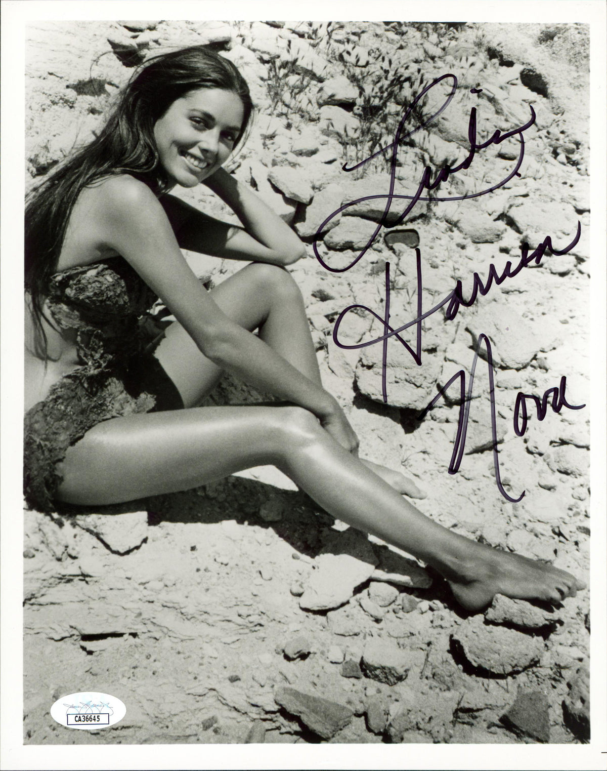 Linda Harrison Planet Of The Apes "Nova" Signed 8x10 Vertical Photo JSA #CA36645