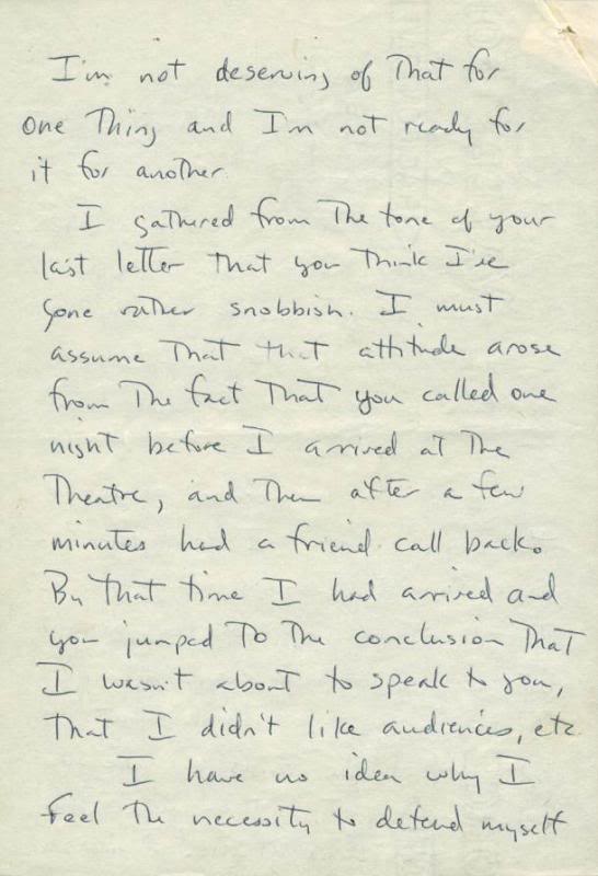 Paul Newman Signed 6.25X9 March 1955 3 Page Hand Written Letter PSA/DNA #V07957