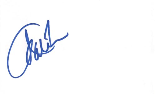 Marie Osmond Donny and Marie Authentic Signed 3x5 Index Card BAS #BL96232