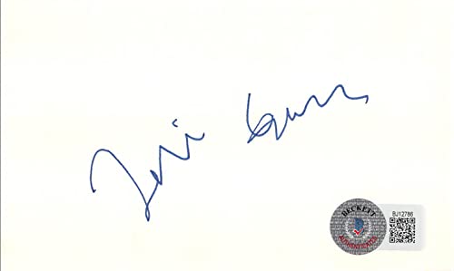 Teri Garr Young Frankenstein Authentic Signed 3x5 Index Card BAS #BJ12786