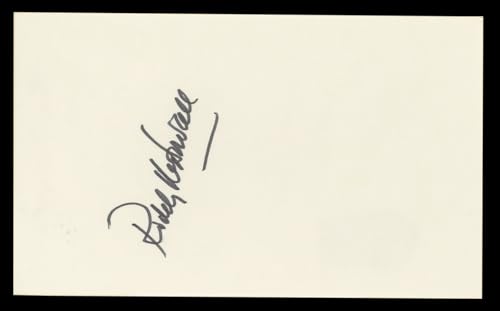 Roddy McDowall Planet Of The Apes Authentic Signed 3x5 Index Card BAS #BL98878