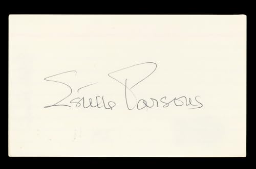 Estelle Parsons Bonnie and Clyde Authentic Signed 3x5 Index Card BAS #BL96433