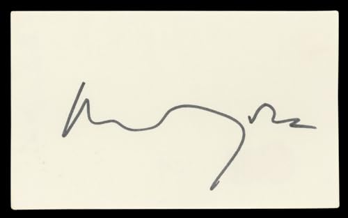 Michael York Romeo + Juliet Authentic Signed 3x5 Index Card BAS #BL96734
