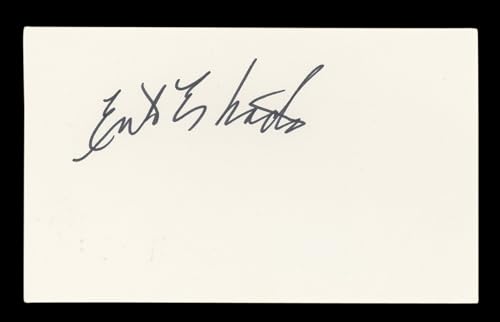 Erik Estrada CHiPS Authentic Signed 3x5 Index Card Autographed BAS #BL96698