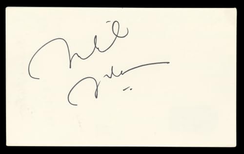Michael McKean Better Call Saul Authentic Signed 3x5 Index Card BAS #BL96379