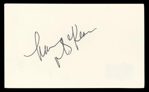 Nancy McKeon The Facts of Life Authentic Signed 3x5 Index Card BAS #BL96375