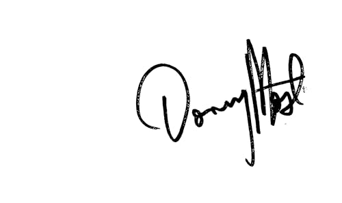 Don Most Happy Days Authentic Signed 3x5 Index Card Autographed BAS #BL96335