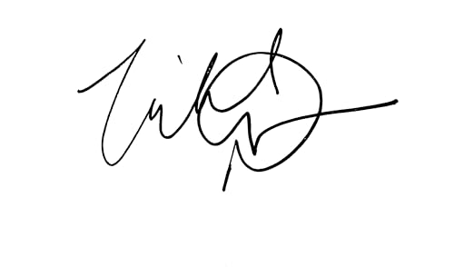 Michael Dorn Star Trek Authentic Signed 3x5 Index Card Autographed BAS #BL96305