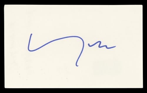 Michael York Romeo + Juliet Authentic Signed 3x5 Index Card BAS #BL96737