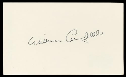 William Campbell Star Trek Signed 3x5 Index Card Autographed BAS #BM57072