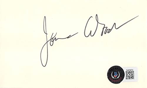 James Woods Hercules Authentic Signed 3x5 Index Card Autographed BAS #BJ63974