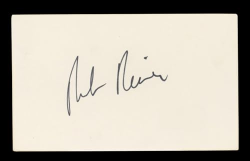Rob Reiner All In The Family Signed 3x5 Index Card Autographed BAS #AD70371