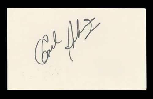 Carl Perkins Musician Authentic Signed 3x5 Index Card Autographed BAS #BL96717
