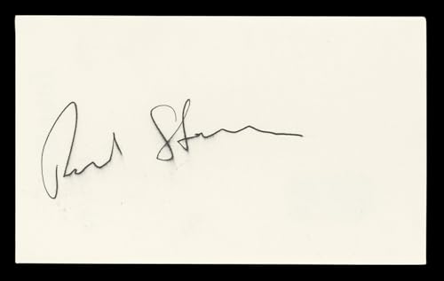 Robert Sterling Roughshod Authentic Signed 3x5 Index Card BAS #BL96889