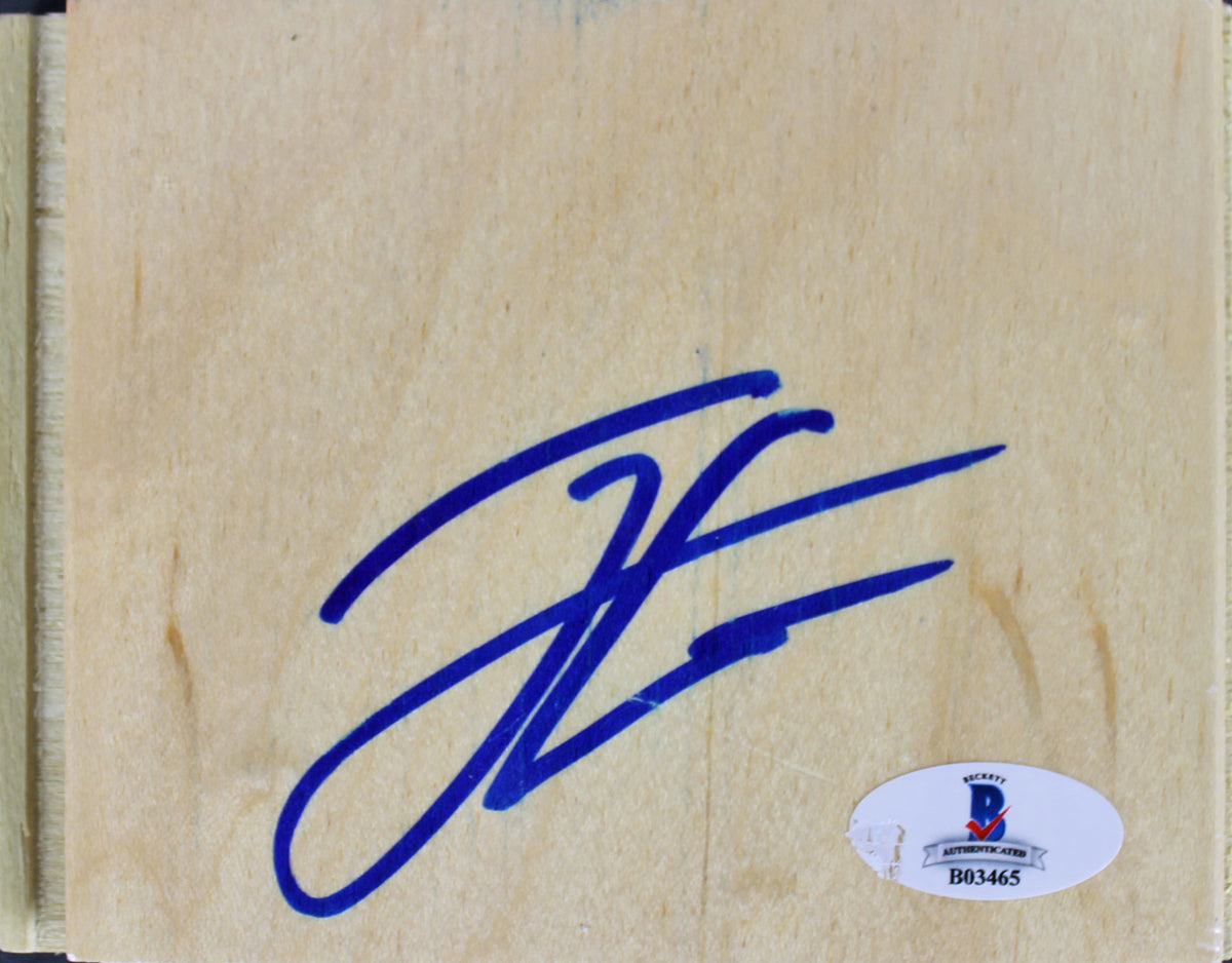 Kings Ty Lawson Authentic Signed 3.5x5 Floorboard Autographed BAS #B03465